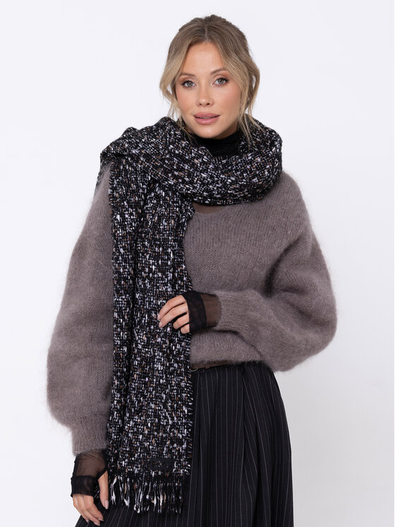 Miss LK Miss LK Sweter MISSLKS Brązowy Oversize