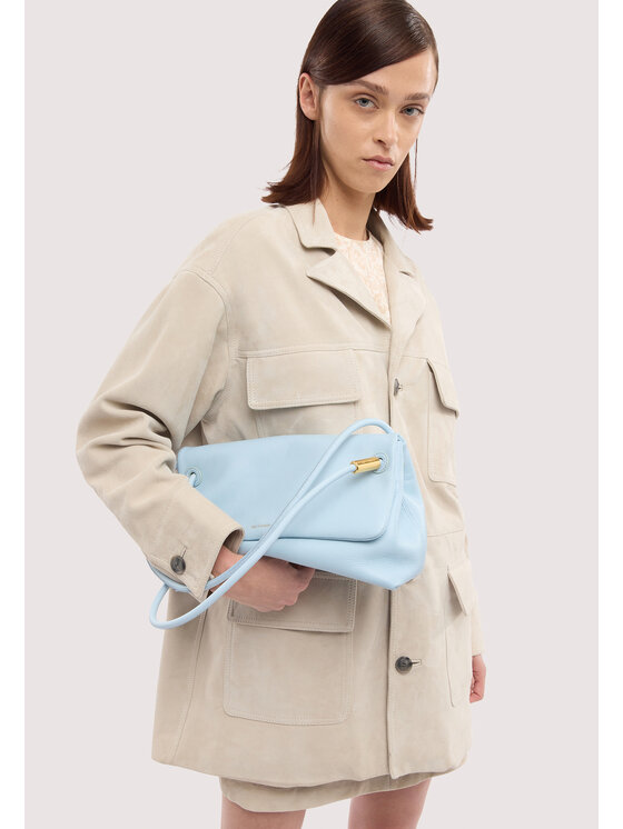 Trussardi Trussardi Giacca di pelle R368A000737N002 Crema Regular Fit