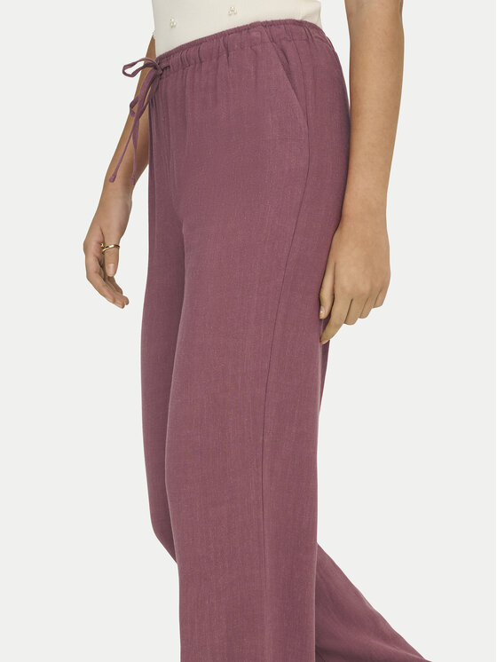 ONLY ONLY Pantaloni di tessuto Siesta 15322263 Rosa Regular Fit