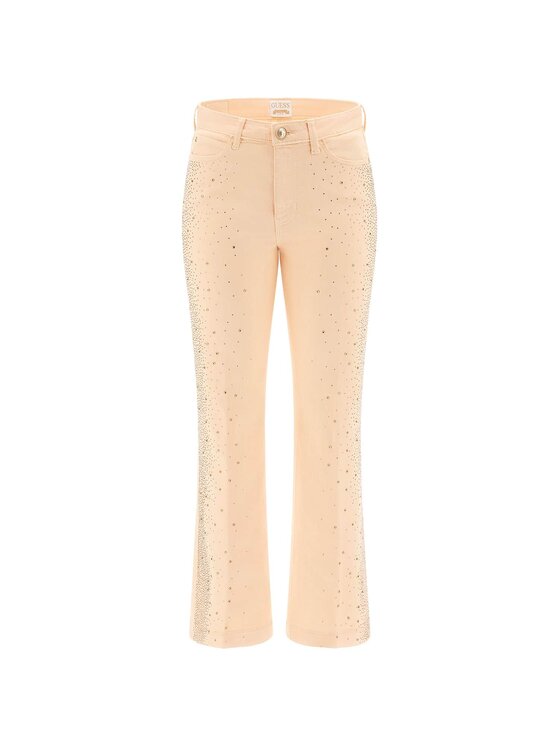 Guess Guess Jeansy 162393 Pomarańczowy Flared Fit