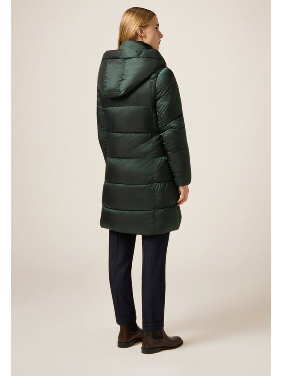 Oltre Oltre Giubbotto piumino F018J000237N015 Verde Baggy Fit