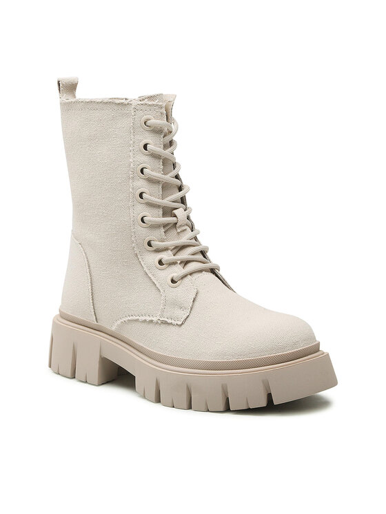 Jenny Fairy Jenny Fairy Schnürstiefeletten WS5816-02 Beige