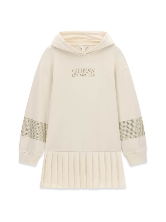 Guess Kids Guess Kids Sukienka codzienna 185302 Biały Classic Fit
