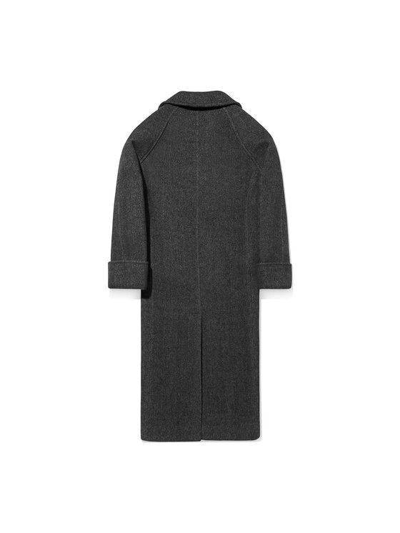 La Mania La Mania Cappotto TREVOR 2 Grigio Classic Fit