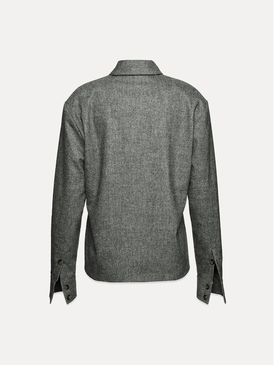 La Mania La Mania Camicia YOSE Grigio Basic Fit