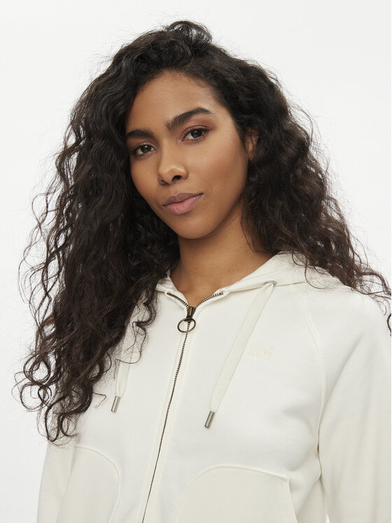 Lee Lee Bluza 112350174 Écru Relaxed Fit