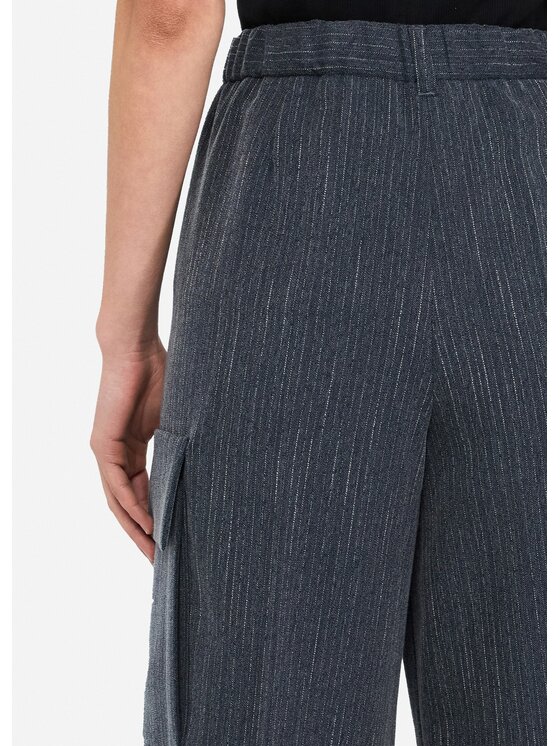 Liu Jo Liu Jo Pantalone da abito CF5253T054AC3781 Celeste Regular Fit