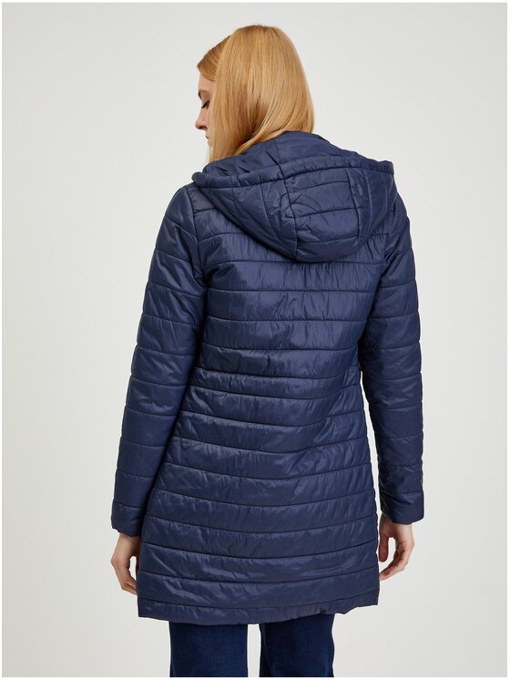 Orsay Orsay Trencz 807017-531000__34 Granatowy Straight Fit