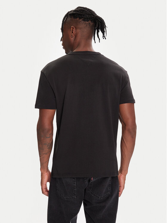 Tommy Jeans Tommy Jeans Tricou DM0DM22464 Negru Regular Fit