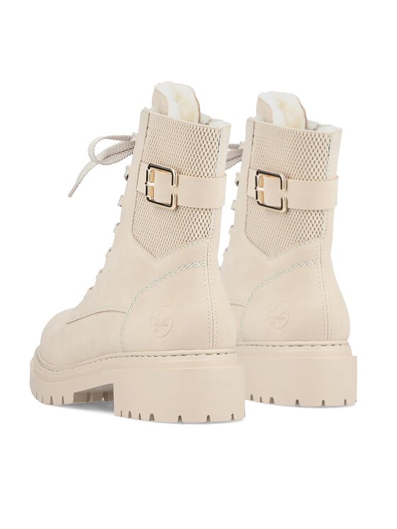 Rieker Rieker Schnürschuhe 72631-62 Beige