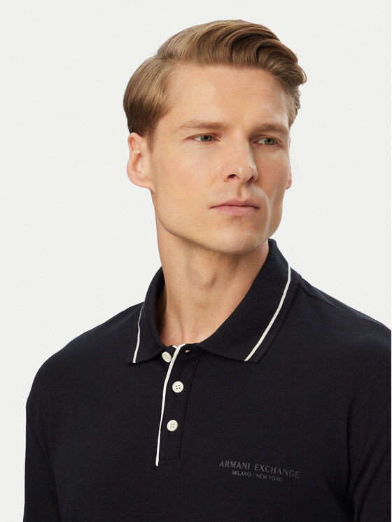 Armani Exchange Armani Exchange Polo XM001557 AF10363 UB101 Blu scuro Regular Fit
