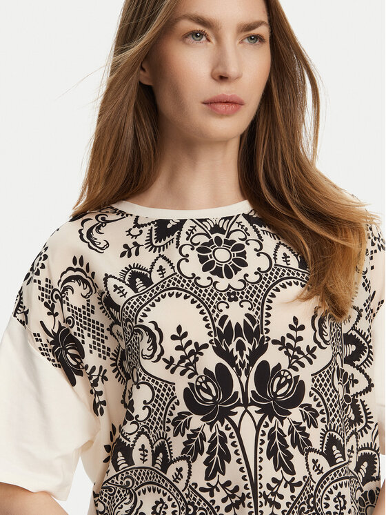 Weekend Max Mara Weekend Max Mara T-Shirt Pampas 2515941082 Beżowy Relaxed Fit