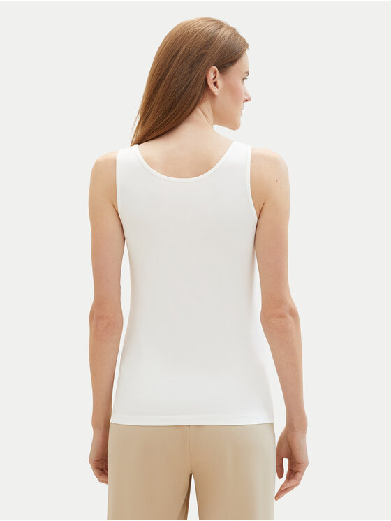 Tom Tailor Tom Tailor Top 1040552 Alb Regular Fit