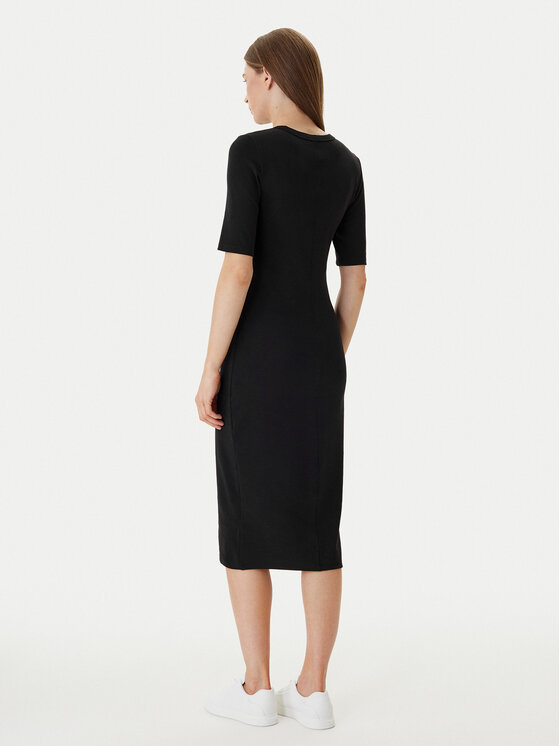 Calvin Klein Jeans Calvin Klein Jeans Kleid für den Alltag LV047D217G Schwarz Slim Fit
