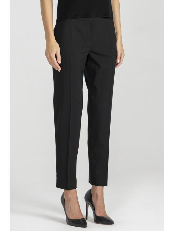 Deni Cler Milano Deni Cler Milano Spodnie materiałowe W-DC-5275-E5-K2-90-1 Czarny Slim Fit