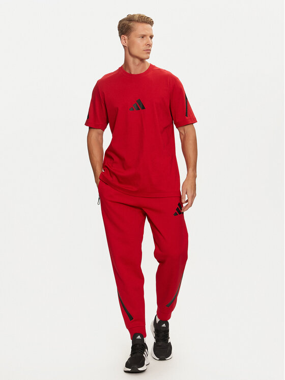 adidas Jogginghose Z.N.E. JF6542 Rot Regular Fit Modivo