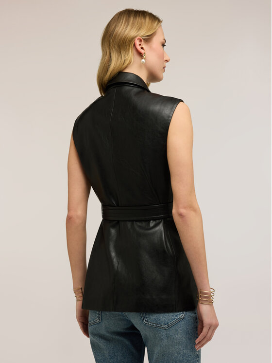 Motivi Motivi Giacca in similpelle L300Q000059N033 Nero Regular Fit