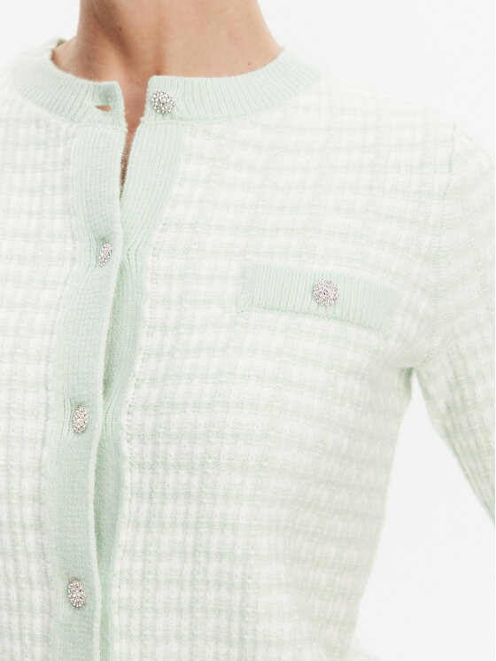 Morgan Morgan Cardigan 251-MORESA Verde Slim Fit