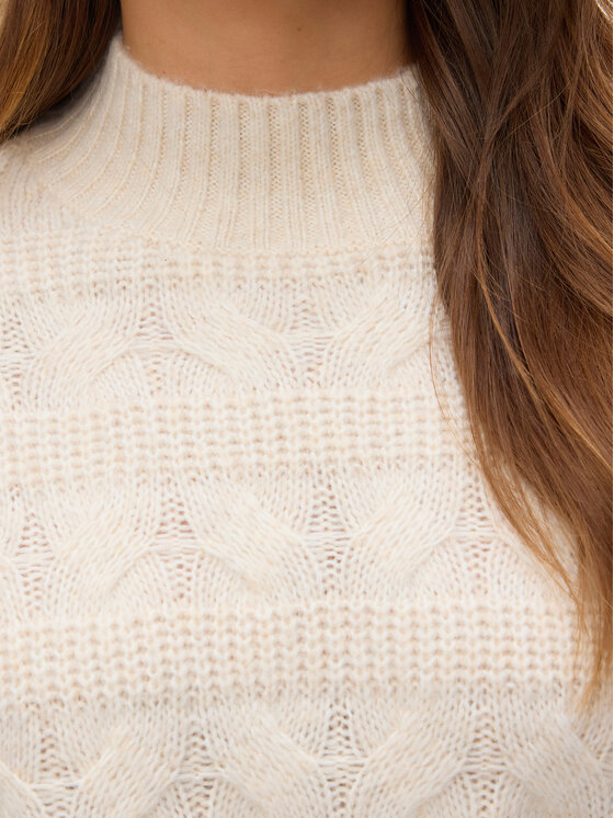 Vero Moda Vero Moda Rollkragenpullover Virgo 10331875 Beige Regular Fit