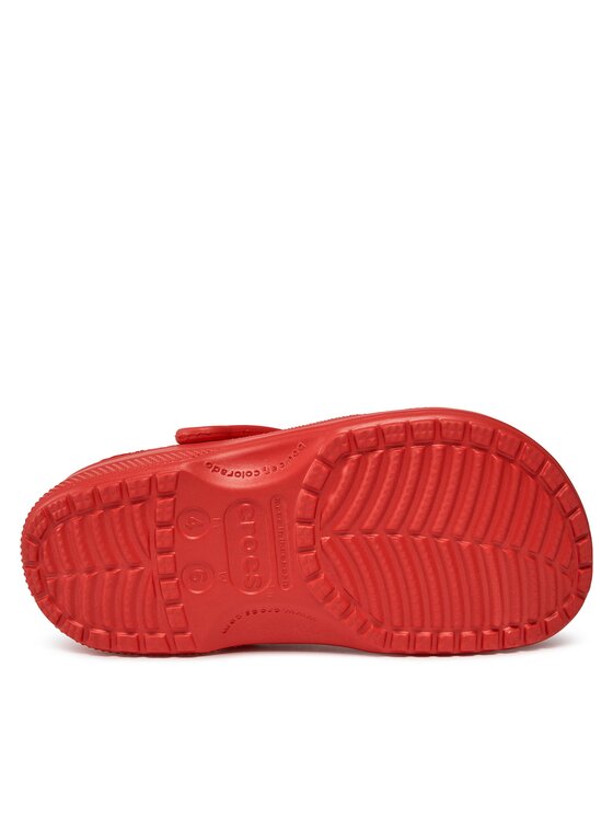 Crocs Crocs Klapki Crocs Classic 10001 Czerwony