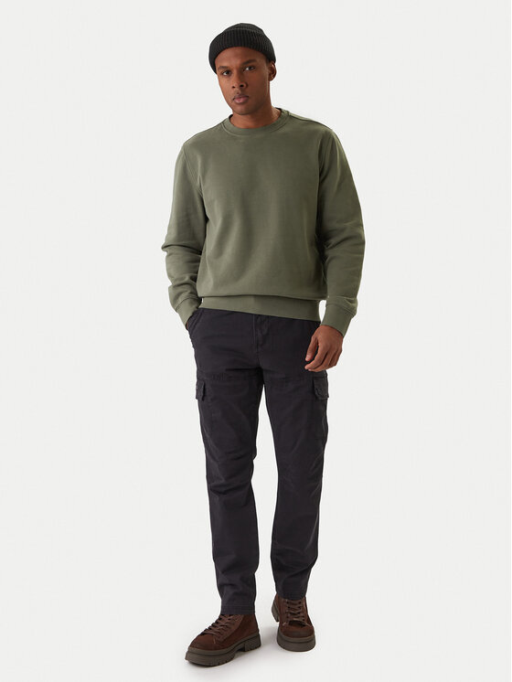 Aeronautica Militare Aeronautica Militare Auduma bikses 252PA1633UCT03399 Tumši zils Tapered Fit