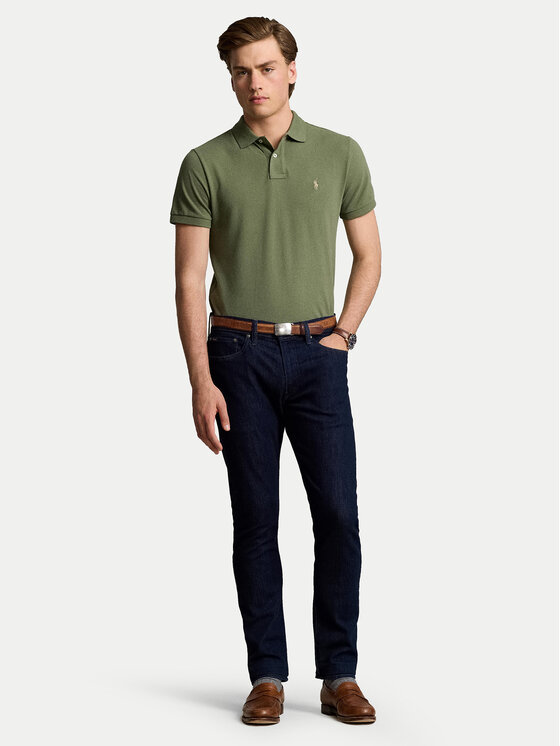 Polo Ralph Lauren Polo Ralph Lauren Poloshirt 710536856436 Grün Slim Fit