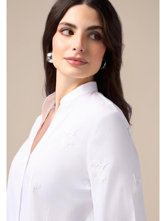 Oltre Oltre Camicia 5083R102960N011 Bianco Over Fit