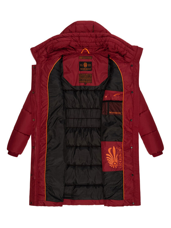 Marikoo Marikoo Kurtka zimowa Yuikoo Czerwony Regular Fit