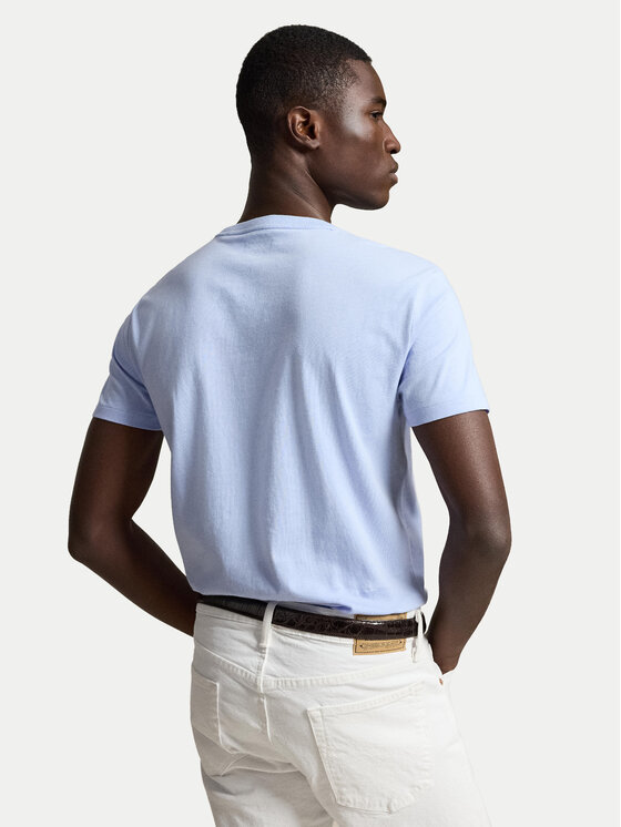 Polo Ralph Lauren Polo Ralph Lauren Majica 710671438528 Svetlo modra Regular Fit