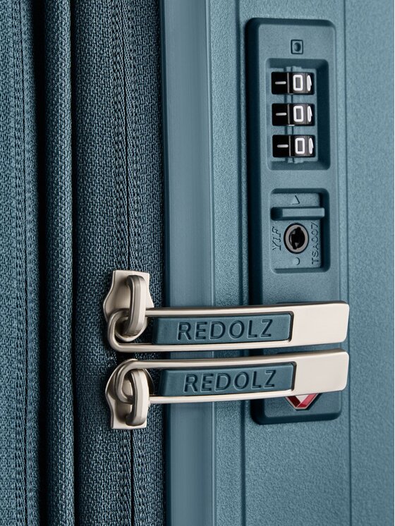 Redolz Redolz Walizka średnia 334687 Niebieski jasny