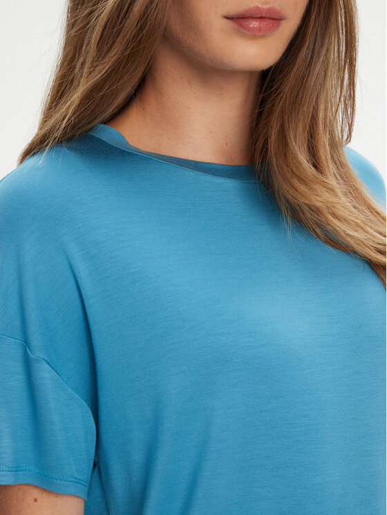 United Colors Of Benetton United Colors Of Benetton T-shirt 3Z12D101X Plava Slim Fit