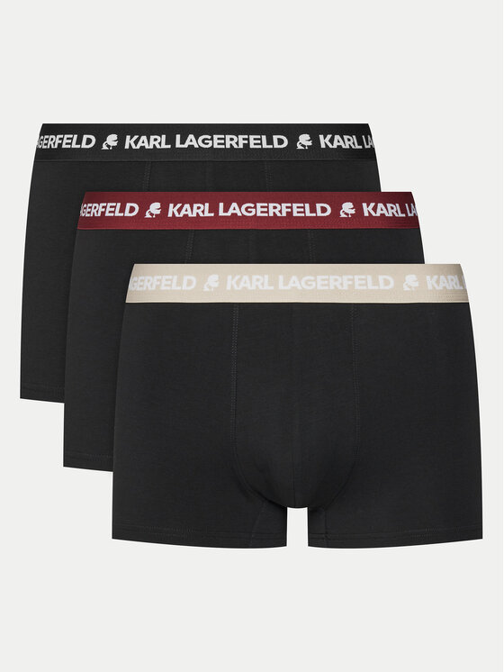 Komplet 3 par bokserek KARL LAGERFELD