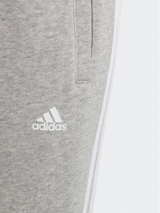 adidas adidas Спортивні штани Essentials 3-Stripes IC6127 Сірий Slim Fit