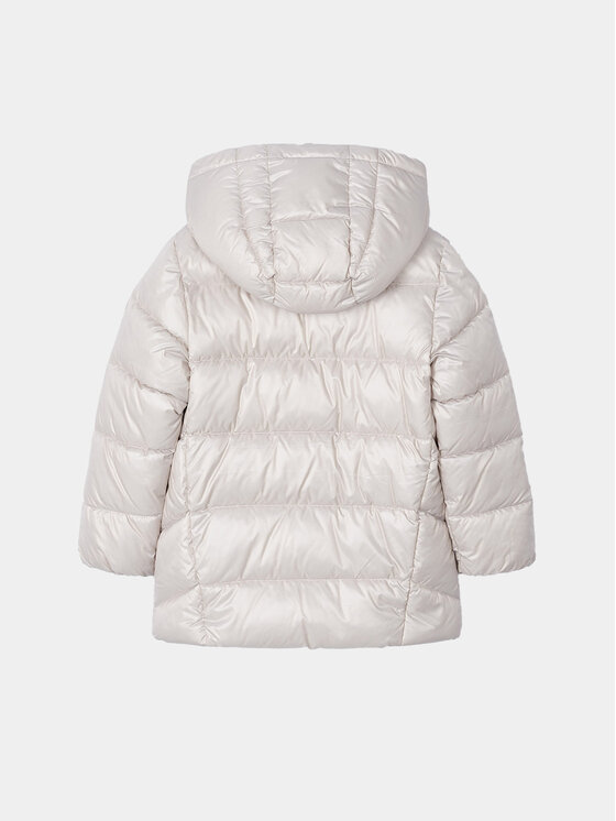 Mayoral Mayoral Пухено яке 4.418 Екрю Regular Fit