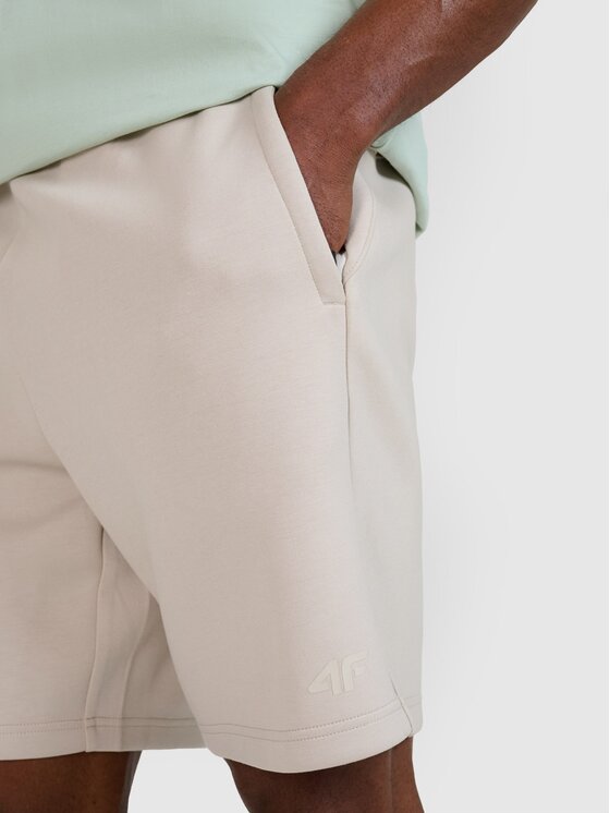 4F 4F Pantaloni da tuta 4FWSS25TSHOM534-83S Marrone Regular Fit