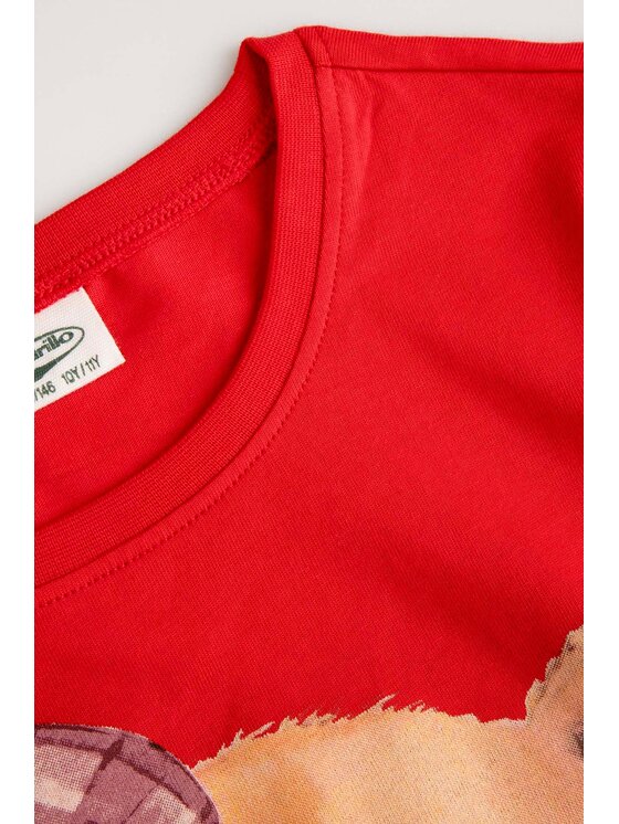 Coccodrillo Coccodrillo Pyžamo ZC5448106MER-009 Červená Regular Fit