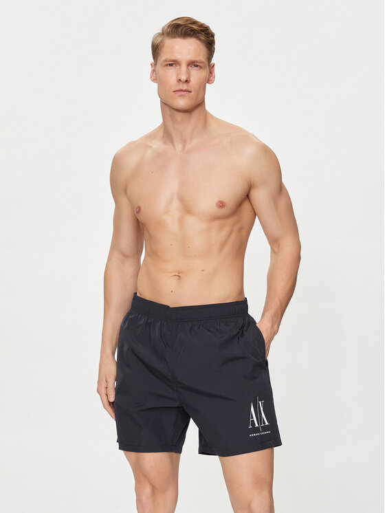 Armani Exchange Armani Exchange Plážové šortky 953034 CC623 00136 Tmavomodrá Regular Fit