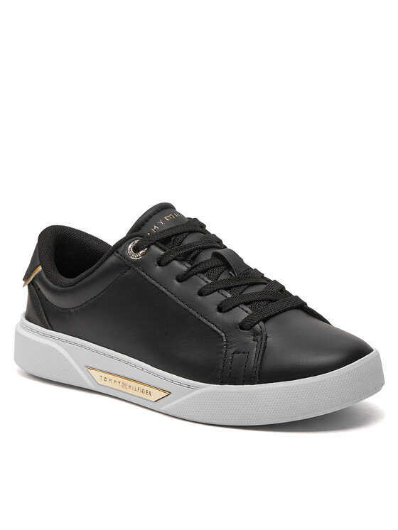 Tommy Hilfiger Tommy Hilfiger Tenisice Chic Hw Court Sneaker FW0FW07813 Crna