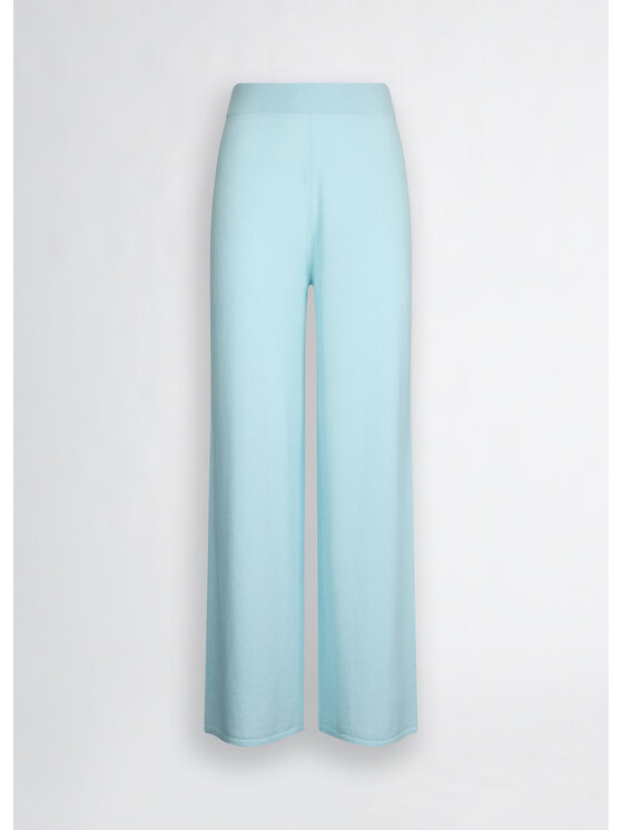 Liu Jo Liu Jo Pantaloni di tessuto TA5079MS02634411 Celeste Regular Fit