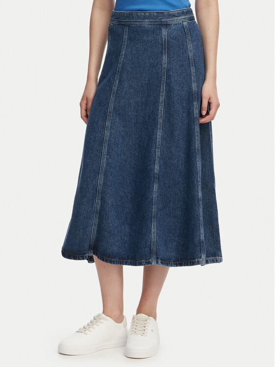 Tommy Hilfiger Tommy Hilfiger Teksaselik WW0WW49570 Sinine Regular Fit