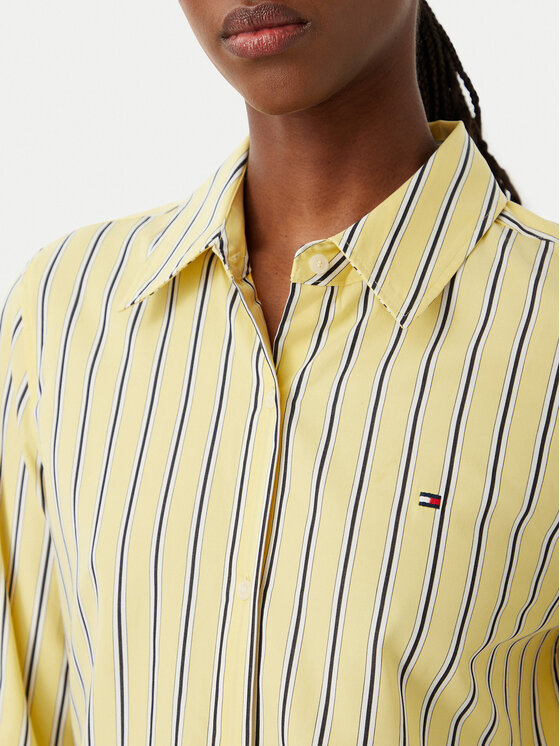 Tommy Hilfiger Tommy Hilfiger Ing Summer WW0WW51155 Sárga Regular Fit
