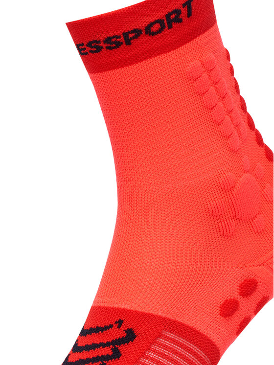 Compressport Compressport Дълги чорапи unisex Pro Racing Socks v4.0 Trail XU00048B Червен