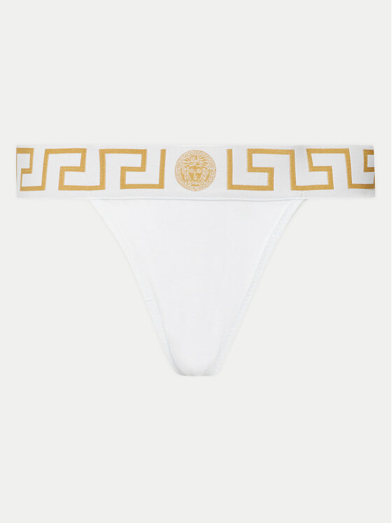 Versace Versace Tanga AUD01042 1A10011 Fehér