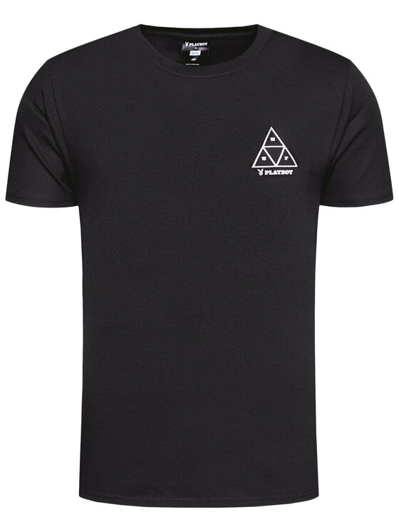 HUF HUF T-Shirt PLAYBOY Playmate TS01462 Czarny Regular Fit