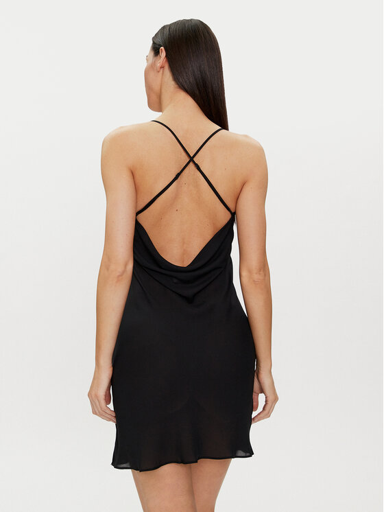 Passionata Passionata Cămașă de noapte Suzy P42TW5 Negru Regular Fit