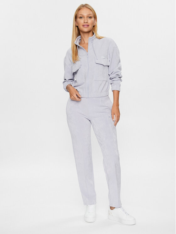 Guess Guess Суитшърт V3YQ04 KBC00 Виолетов Regular Fit