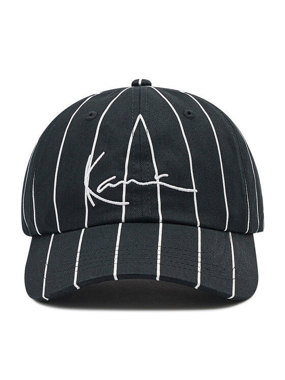 Karl Kani Karl Kani Cappellino Signature Pinstripe 7004096 Nero