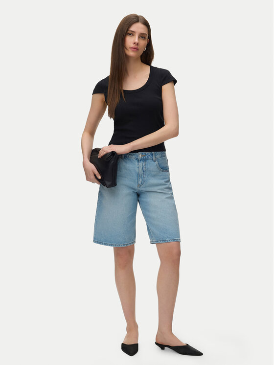 Vero Moda Vero Moda T-Shirt Chloe 10344953 Schwarz Slim Fit