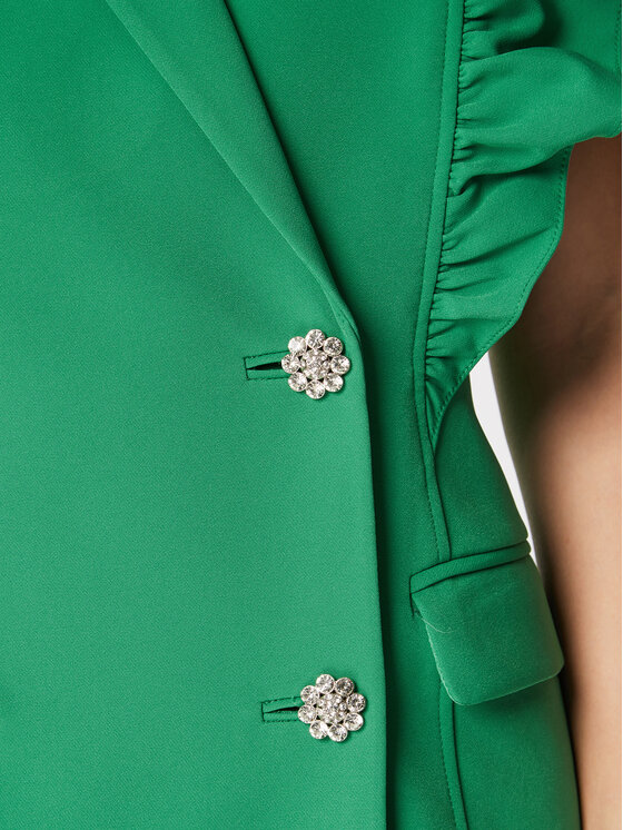 Custommade Rochie cocktail Kobane 999425401 Verde Regular Fit | Modivo.ro