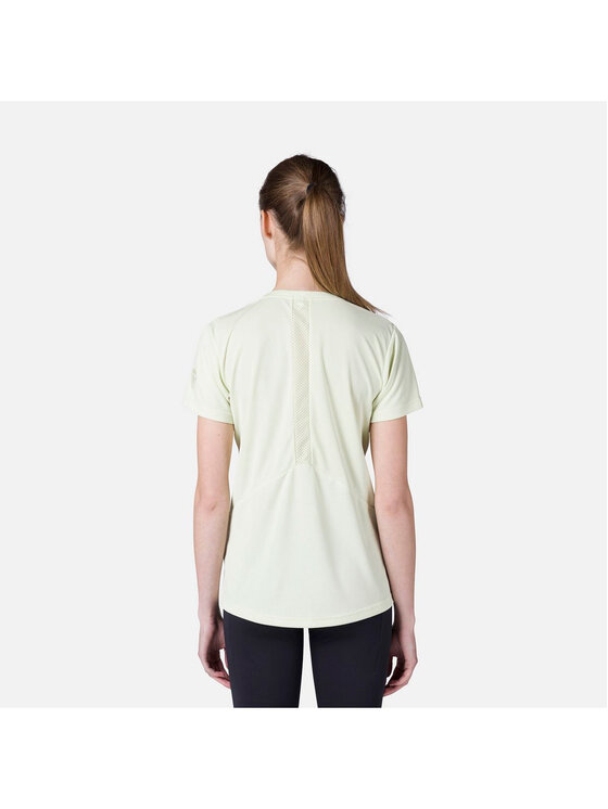 Rossignol Rossignol T-Shirt W Plain Tee Zielony Regular Fit